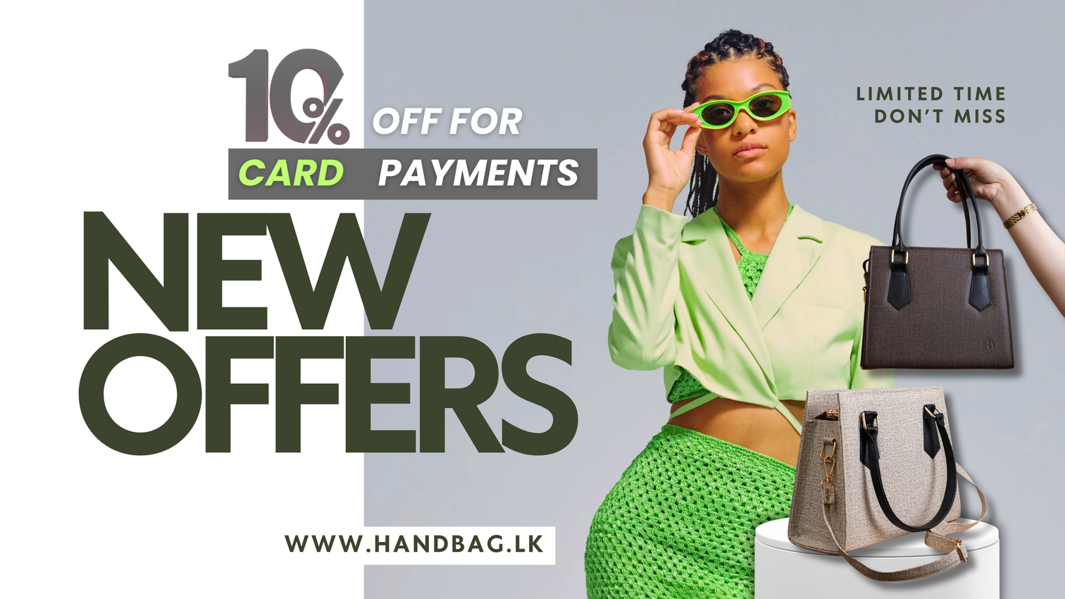 Handbag.lk 10% Card Discount